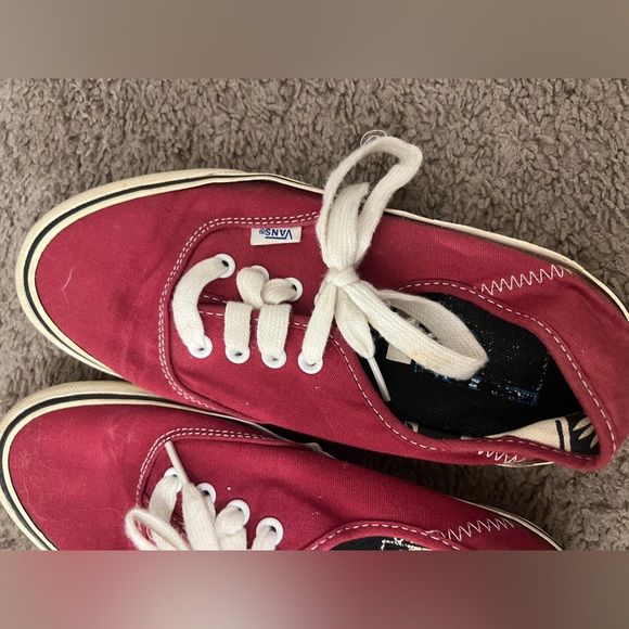 VANS Yusuke Hanai x SF Rumba Red - Tapes Partial Missing Size 8 - Picture 7 of 10